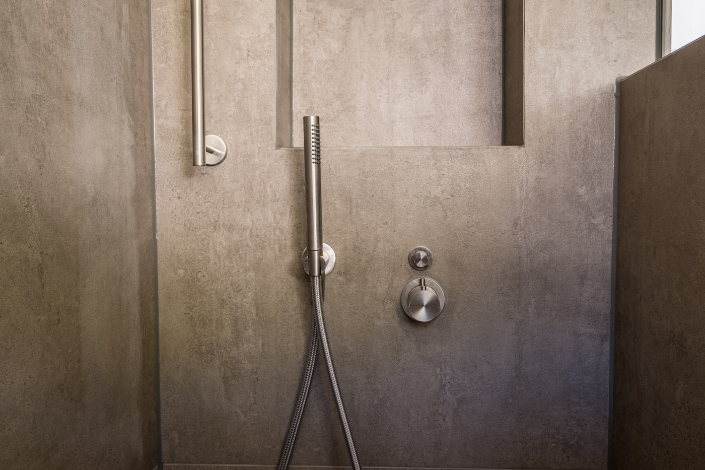 Modern luxury steam shower interior